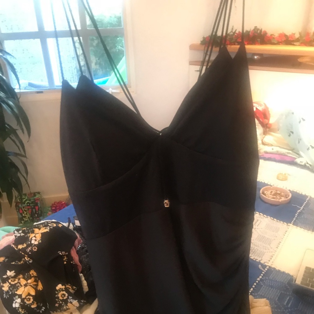 Sage mini dress